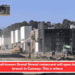 The well-known Grand Strand restaurant will open its ninth branch in Conway. This is where