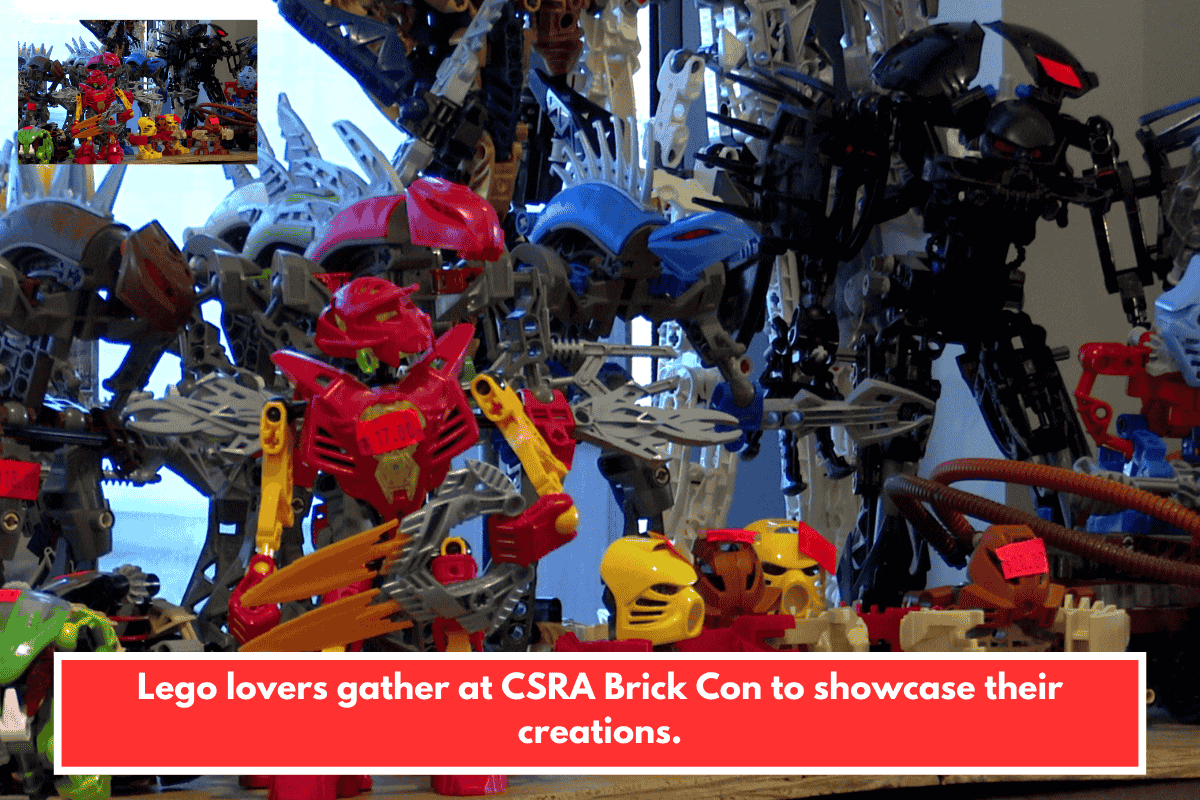 Lego lovers gather at CSRA Brick Con to showcase their creations.