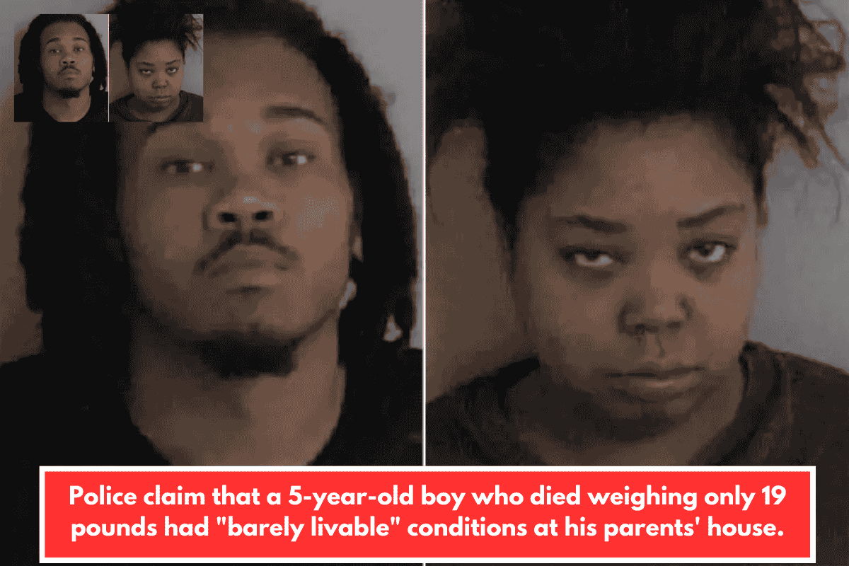 Police claim that a 5-year-old boy who died weighing only 19 pounds had "barely livable" conditions at his parents' house.