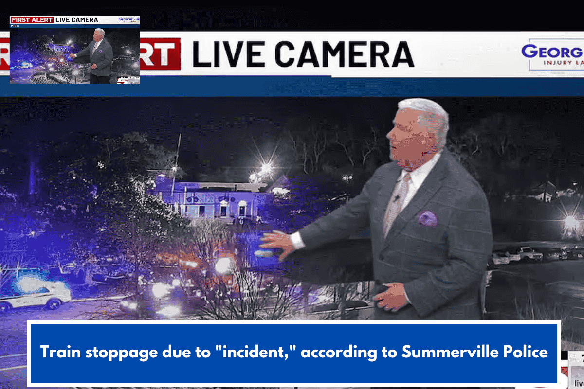 Train stoppage due to "incident," according to Summerville Police