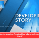Following the shooting, Pageland had a large police presence: Sheriff