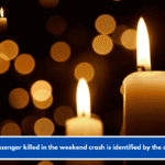 The passenger killed in the weekend crash is identified by the coroner.
