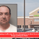 After escaping a traffic stop, the man attempted to run down his ex-wife in the Kroger parking lot: Police