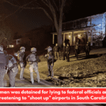 A man was detained for lying to federal officials and threatening to "shoot up" airports in South Carolina.