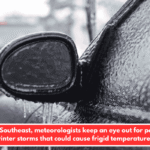 In the Southeast, meteorologists keep an eye out for possible winter storms that could cause frigid temperatures.