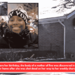 Days before her birthday, the body of a mother of five was discovered in the alley behind her home after she was shot dead on her way to her weekly church service.