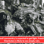 The inland Lowcountry is expected to get light, freezing rain; Charleston is likely to see simply rain.