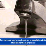 Advice for staying warm and safe as a possible winter storm threatens the Carolinas