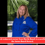 A chef and restaurant owner from Myrtle Beach is a semifinalist for the James Beard Award.