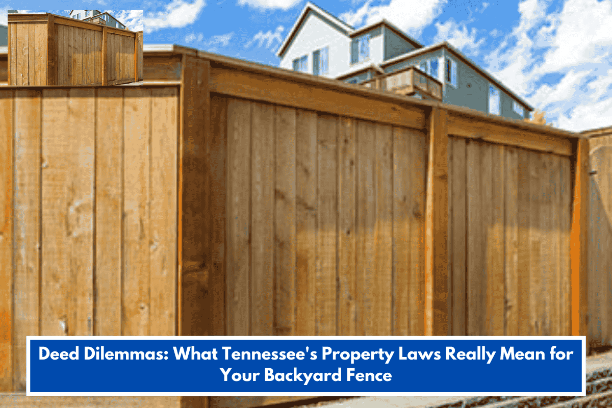 Deed Dilemmas: What Tennessee's Property Laws Really Mean for Your Backyard Fence