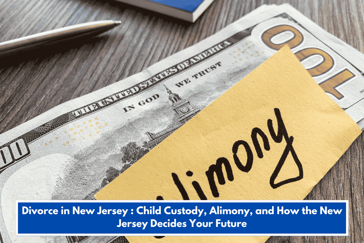 Divorce in New Jersey : Child Custody, Alimony, and How the New Jersey Decides Your Future