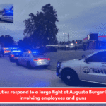 Deputies respond to a large fight at Augusta Burger King involving employees and guns