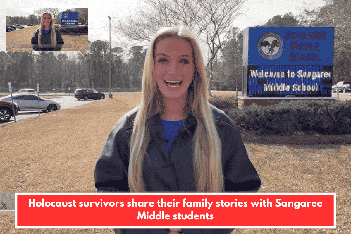 Holocaust survivors share their family stories with Sangaree Middle students