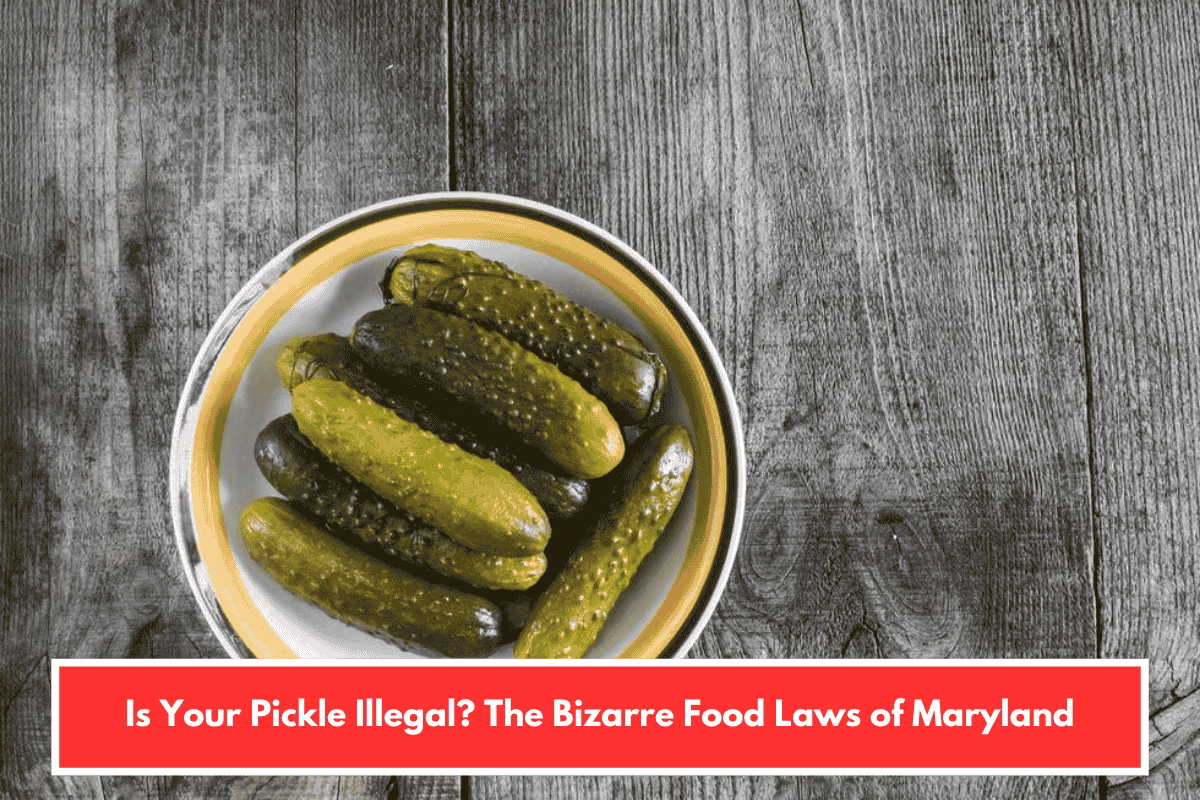 Is Your Pickle Illegal? The Bizarre Food Laws of Maryland