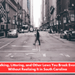 Jaywalking, Littering, and Other Laws You Break Every Day Without Realizing It in South Carolina