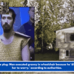 Pulling the plug: Man executed granny in wheelchair because he 'didn't want her to worry,' according to authorities.