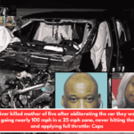 Drunk driver killed mother of five after obliterating the car they were riding in while going nearly 100 mph in a 25 mph zone, never hitting the brakes, and applying full throttle: Cops