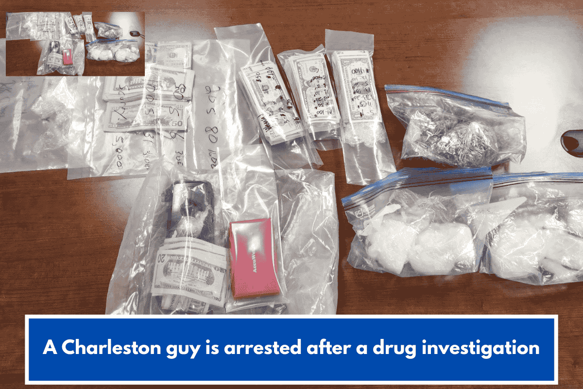A Charleston guy is arrested after a drug investigation