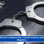 Two SC prison employees face criminal conspiracy and fraud allegations.