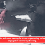 Columbia police are looking for three suspects they believe were engaged in a drive-by shooting.