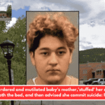 Man murdered and mutilated baby's mother,'stuffed' her remains beneath the bed, and then advised she commit suicide: Police