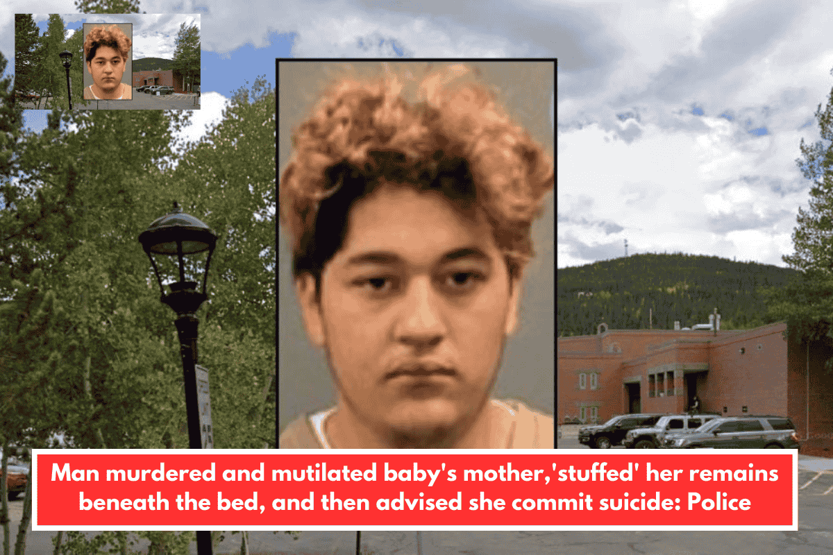 Man murdered and mutilated baby's mother,'stuffed' her remains beneath the bed, and then advised she commit suicide: Police