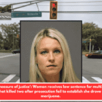 Some measure of justice': Woman receives low sentence for multiple-car pileup that killed two after prosecution fail to establish she drove high on marijuana.