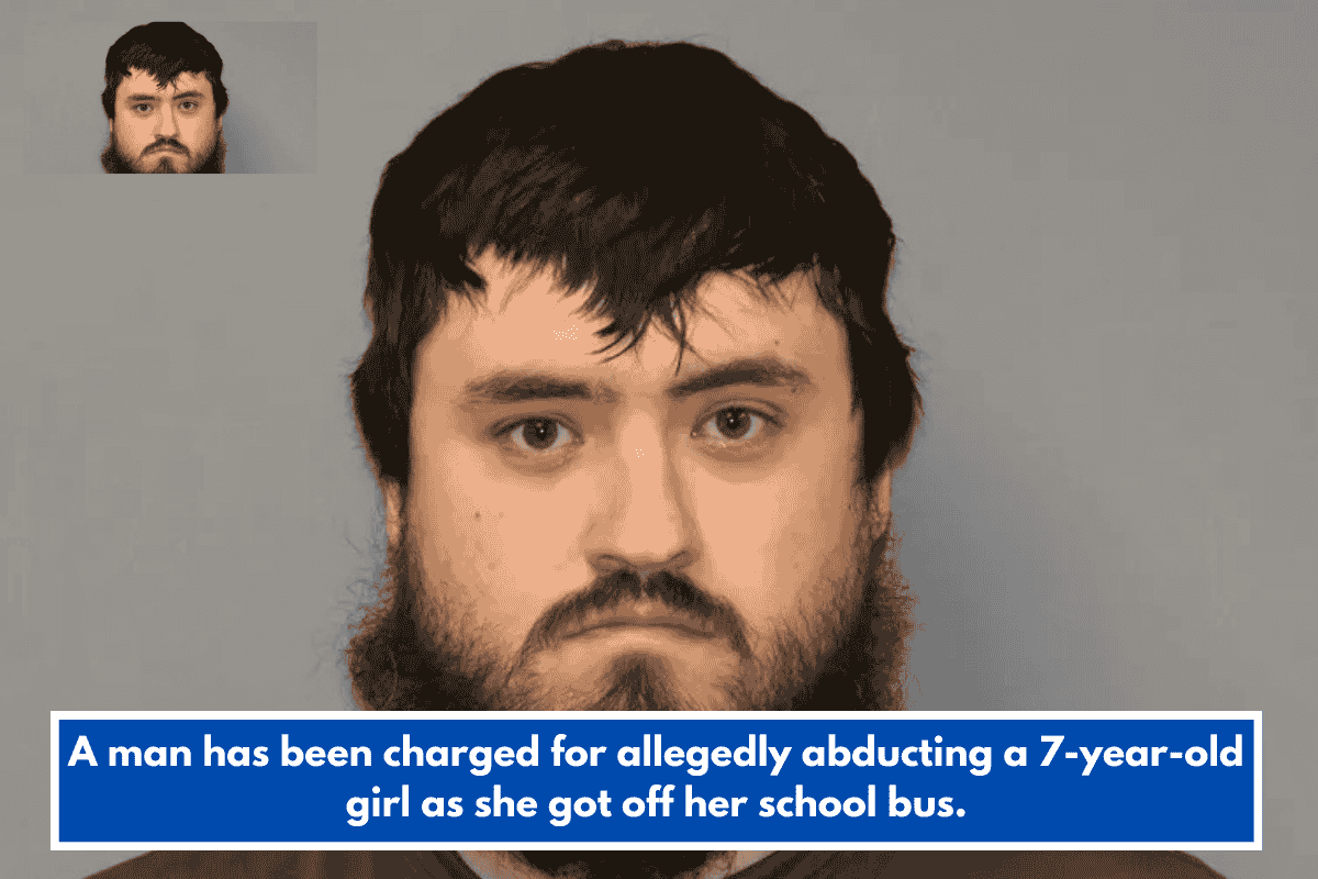 A man has been charged for allegedly abducting a 7-year-old girl as she got off her school bus.