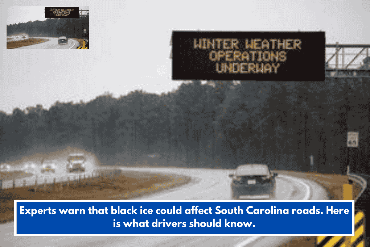 Experts warn that black ice could affect South Carolina roads. Here is what drivers should know.