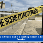 One individual died in a shooting incident in South Carolina.