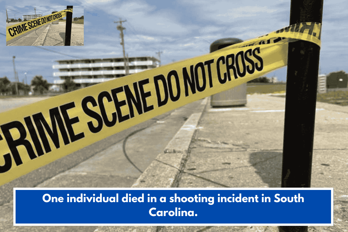 One individual died in a shooting incident in South Carolina.