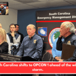 South Carolina shifts to OPCON 1 ahead of the winter storm.