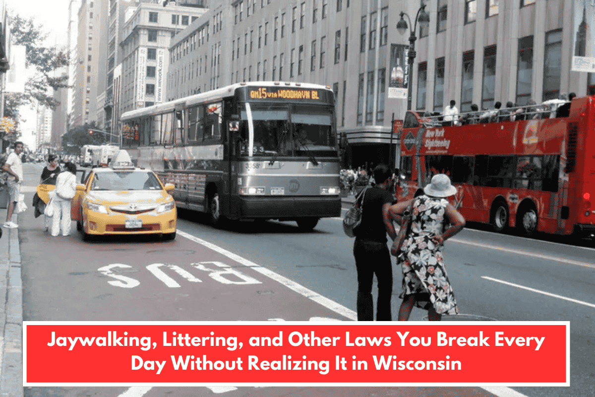 Jaywalking, Littering, and Other Laws You Break Every Day Without Realizing It in Wisconsin
