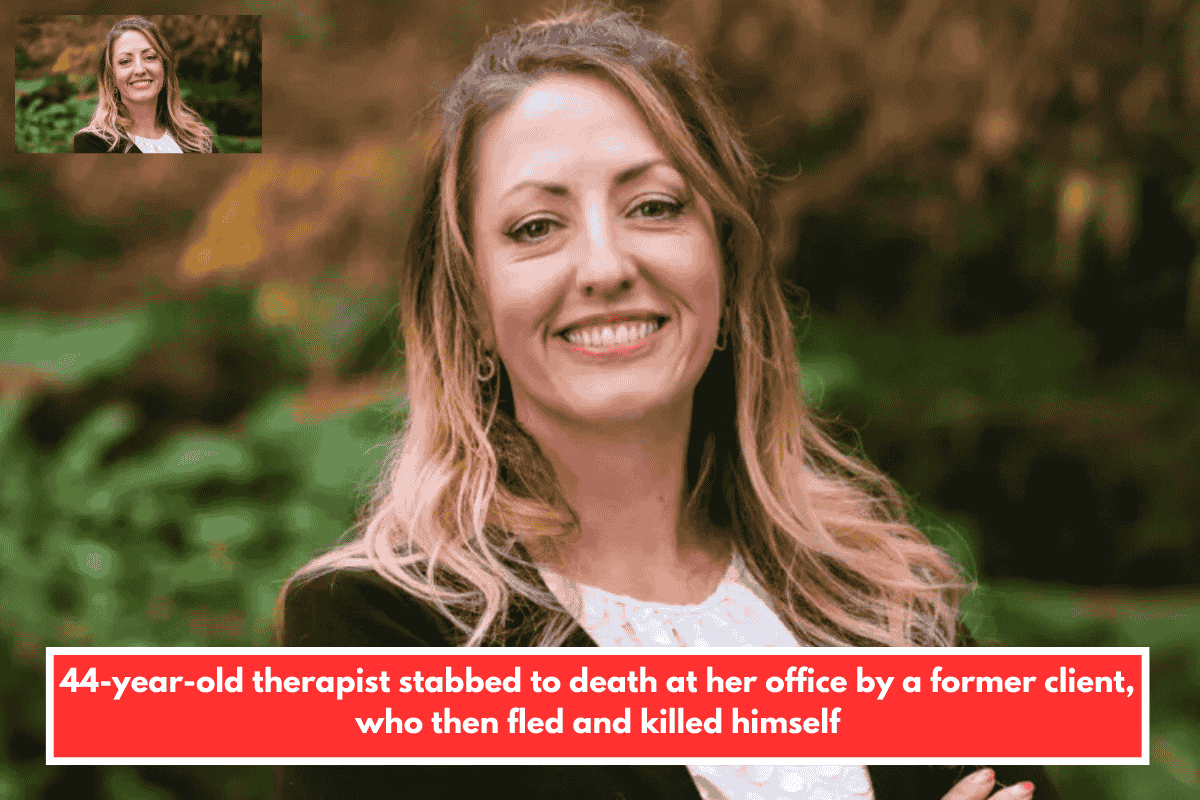 44-year-old therapist stabbed to death at her office by a former client, who then fled and killed himself