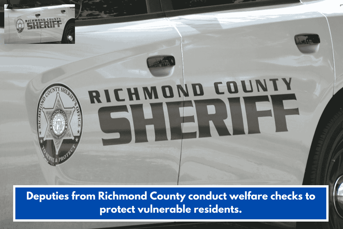 Deputies from Richmond County conduct welfare checks to protect vulnerable residents.