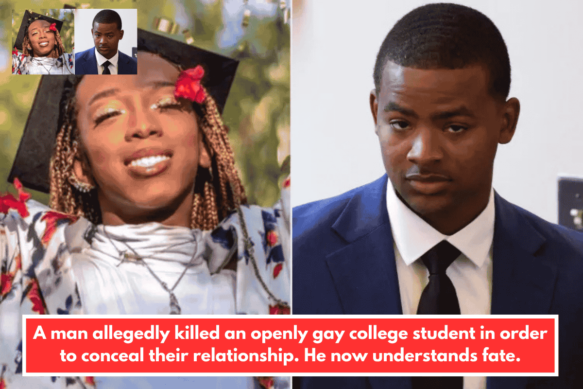 A man allegedly killed an openly gay college student in order to conceal their relationship. He now understands fate.