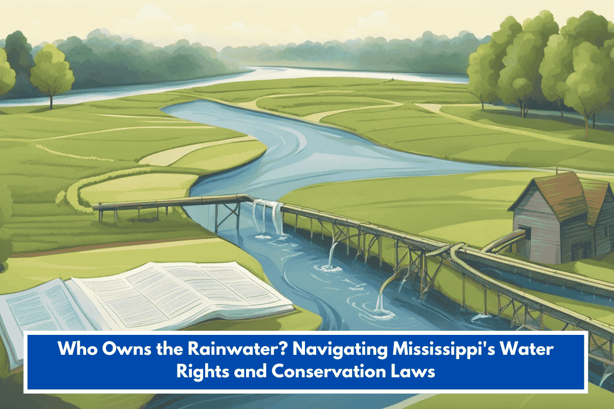 Who Owns the Rainwater? Navigating Mississippi's Water Rights and Conservation Laws