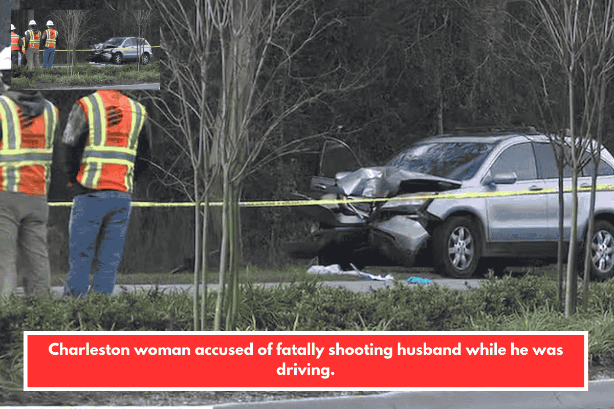 Charleston woman accused of fatally shooting husband while he was driving.