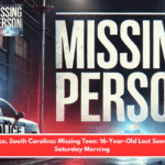 Florence, South Carolina: Missing Teen: 16-Year-Old Last Seen Early Saturday Morning
