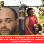 Senseless act: According to investigators, a man shot a mother and her 9-year-old daughter, turned off the smoke alarms, and abandoned them to perish in a burning house.