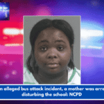 Due to an alleged bus attack incident, a mother was arrested for disturbing the school: NCPD