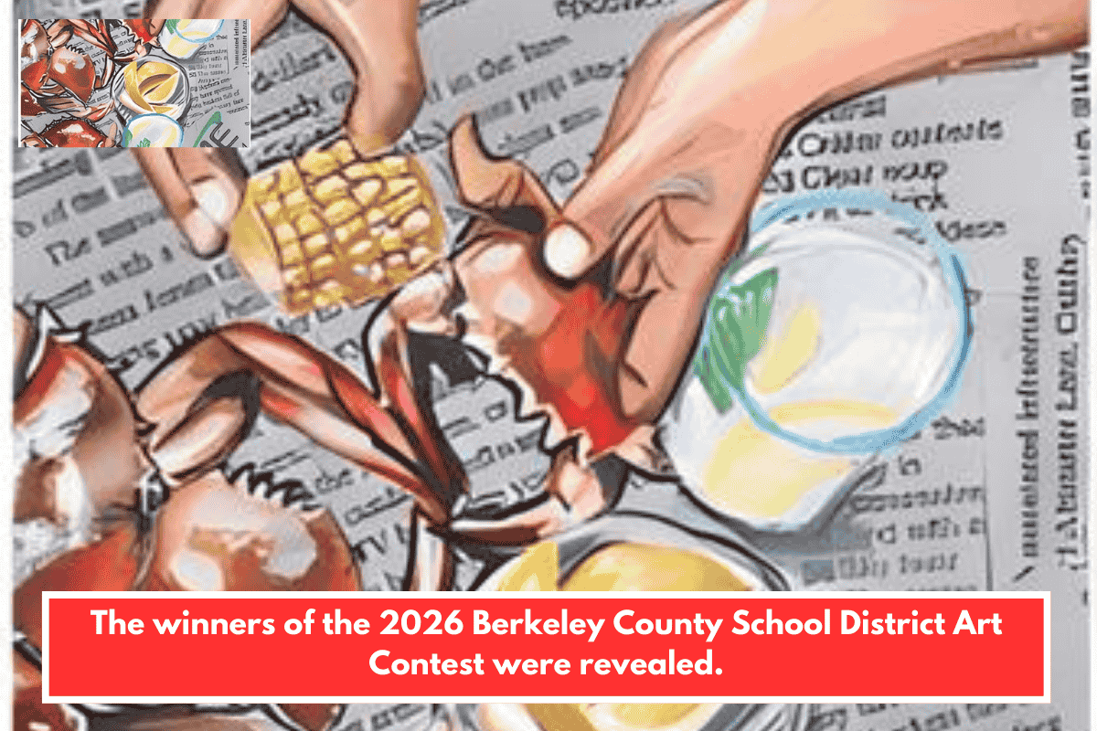 The winners of the 2026 Berkeley County School District Art Contest were revealed.