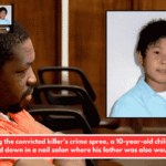 During the convicted killer's crime spree, a 10-year-old child was gunned down in a nail salon where his father was also wounded.