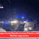 Berkeley County Deputies Increase Patrols as Winter Weather Approaches