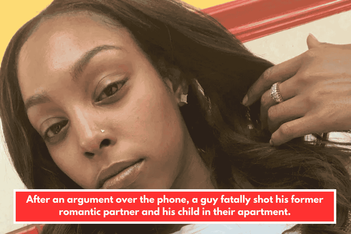 After an argument over the phone, a guy fatally shot his former romantic partner and his child in their apartment.
