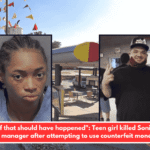 "None of that should have happened": Teen girl killed Sonic Drive-In manager after attempting to use counterfeit money