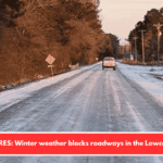 CLOSURES: Winter weather blocks roadways in the Lowcountry.