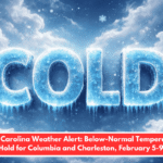 South Carolina Weather Alert: Below-Normal Temperatures Hold for Columbia and Charleston, February 5-9
