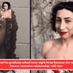 A man shot his graduate school lover eight times because she refused to have a 'exclusive relationship' with him