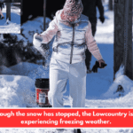 Although the snow has stopped, the Lowcountry is still experiencing freezing weather.